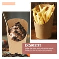 thumbnail image 6 of LOLIPPYY 100Pcs Snack Containers for Storage Brown Paper Potato Cups for Treats and Candy, 6 of 8