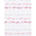 thumbnail image 3 of Gerber Baby Girls 100% Cotton Flannel Receiving Blankets, 5-Pack, 3 of 8