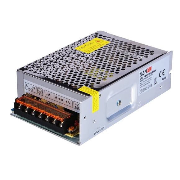 SMPS LED Switching Power Supply 12v 150w 12a Constant Voltage Driver for LEDs in 12v 110v 220v ac-dc Lighting Transformer (SANPU PS150-W1V12)