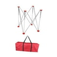thumbnail image 4 of Soporte de trabajo portátil, estable, resistente, con patas plegables, para banco de trabajo, mesa de camping, para exteriores, viajes, patio, jardín,, 4 of 8