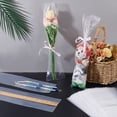 thumbnail image 4 of 100Pcs Rectangle Plastic Packaging Long Bags Clear 40.7x10x0.015cm, 4 of 6