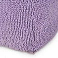 thumbnail image 4 of GDF Studio Statham Modern Microfiber Chenille Square Pouf, Lavender, 4 of 9