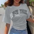 thumbnail image 3 of New York T Shirts for Women 2026 Summer Casual Lightweight Loose Fit Short Sleeve Crewneck Graphic Tees, 3 of 4