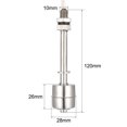 thumbnail image 2 of Stainless Steel Float Switch 120 mm Fish Tank Vertical Water Level Sensor, 2 of 5