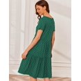thumbnail image 4 of Ekouaer Nursing Dress Summer Short Sleeve Breastfeeding Casual Knee Length Maternity Dresses, 4 of 6