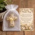 thumbnail image 1 of SSZMDLB Handmade Easter Pocket Plush, Bunny Pocket Hug, Easter Gift Keepsake, Spring Holiday Pocket Pal, Small Plush Rabbit, Easter Pocket Toy, Holiday Pocket Friend, 1 of 5