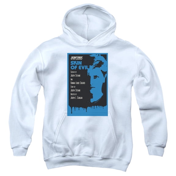 Star Trek - Tng Season 1 Episode 23 - Youth Hooded Sweatshirt - Large