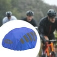 thumbnail image 6 of Vsenkes Helmet Rain Cover Cycling Helmet Cover for Hunting Camping Traveling Blue, 6 of 9