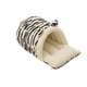 thumbnail image 2 of CaiYueKe Cozy Plush Calming Cat Bed for Indoor Cats, Anti Anxiety Snuggle Cuddler Pet Nest with Removable Washable Cushion, Warm Fluffy Winter Dog Bed for Small Pets, Soft Comfort Sleeping Pod House, 2 of 7