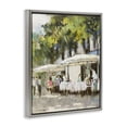 thumbnail image 2 of Stupell Industries Transitional Sunny Street Cafe Dining Gray Floating Frame Canvas Art, 17 x 21, by Anthony Orme, 2 of 8
