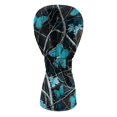 thumbnail image 2 of Yuyamidu Blue Butterfly Golf Club Head Covers for Women Camo Hunting Golf Accessories PU Leather for Woods and Driver Fairway Hybrids, 2 of 7