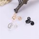 thumbnail image 1 of Xihbxyly Pendientes de Clip de Moda, Pendientes de Acupresión Sin Perforar, Diseño Personalizado, Elegantes Accesorios de Fiesta, Ideales para Bodas y Banquetes, Regalo Elegante para Mujer, Tamaño de, 1 of 2