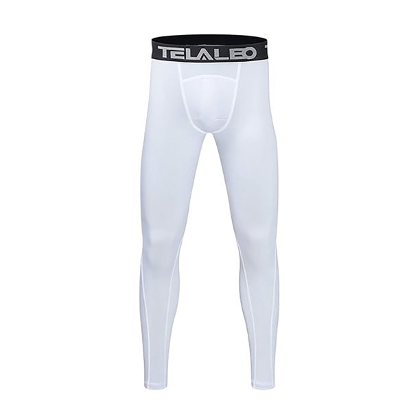 Hopynn-Leggings elásticos de compresión para niños, pantalones de chándal de entrenamiento para correr al aire libre, de secado rápido y transpirables, color negro