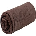 thumbnail image 6 of 24 Pack of Bulk Wholesale 60”L x 50”W Chenille 250 GSM Throw Blankets for Fall, Winter, Spring, Summer, Beds, Couches, Loveseats and Pets in Brown, 6 of 9