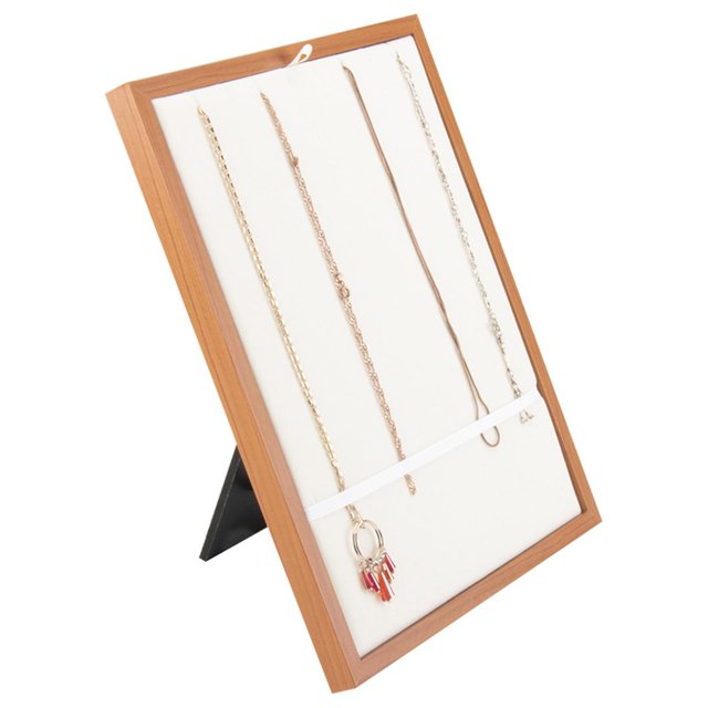 Soporte de almacenamiento de joyas YONGSHENG para pendientes collar anillos bandeja organizadora