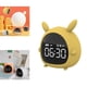 thumbnail image 5 of Reloj despertador digital LED con repetición, de operar, reloj USB para dormitorios, escritorio, estantería, - Amarillo Colco Lindo despertador, 5 of 7
