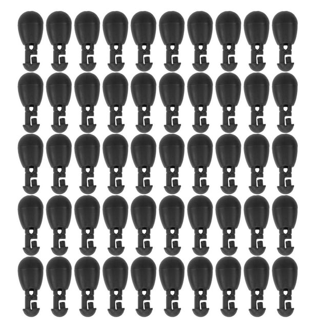 Quick Change Beads Carp Match, Rotatable Perforation ABS Material Easy To Carry Light And Soft Fishing Tackle Beads For Fishing Black Large