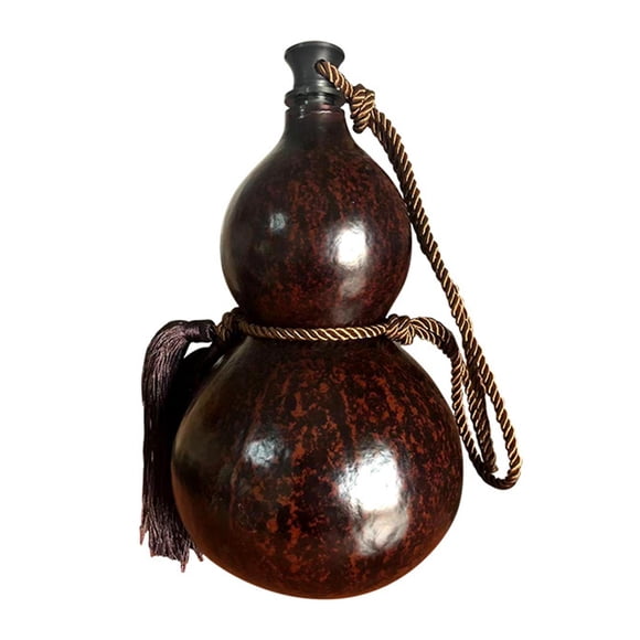 Gourd Bottle Gourd Water Bottle Multifunction Outdoor Cosplay Durable Flagon Crafts for Table Homes Hotel Livings Room Kitchens 19 to 23cm