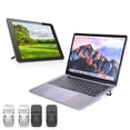 thumbnail image 4 of Visland 1 Pair Laptop Stand Computer Keyboard Holder Rustproof Corrosion Resistant Foldable Mini Size Computer Support Holder, 4 of 7