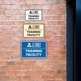 thumbnail image 3 of Signs ByLITA Classic Framed Training Facility Sign (Black /Gold) - Small, 3 of 8