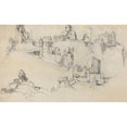 thumbnail image 3 of Augustin Hirschvogel 14x11 Black Modern Framed Museum Art Print Titled - Hilltop Castles (C. 1546), 3 of 5