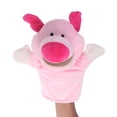 thumbnail image 3 of EeaseMX Adorable marioneta de mano de peluche de cerdo, amigos del zoológico, animales, marionetas educativas, muñecas, cerdo de dibujos animados, 3 of 7