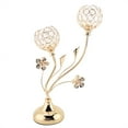thumbnail image 1 of Candelabro de cristal Ticfox para mesa de centro decorativo para boda, 1 of 9