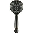 thumbnail image 5 of Couradric Handheld Shower Head, 6 Spray Setting High Pressure Shower Head with Brass Swivel Ball Bracket and Extra Long Stainless Steel Hose, Oil-Rubbed Bronze, 5", 5 of 9