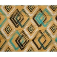 thumbnail image 5 of oneOone Polyester Lycra Mustard Yellow Fabric Geometric Sewing Craft Projects Fabric Prints By Yard 56 Inch Wide, 5 of 5