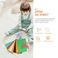 thumbnail image 2 of 30 Sheets Colorful DIY Folding Paper Bright Color Sponge Sheets DIY Handicraft Foams Paper, 2 of 7