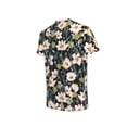 thumbnail image 5 of Honeii Flowers Print Kids Boy T-Shirt,Breathable Round Neck Tee,Stylish Summer Tee for Boys, for Outdoor Activities and Casual Wear, 5 of 7