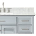 thumbnail image 5 of Ariel D055scw2rvo Kensington 55" Free Standing Single Rectangular Basin Vanity Set - White, 5 of 7