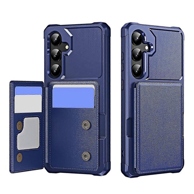 For Horizontal Flip Card Bag Holder Leather Phone Designed For Modern Living