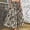 Beige, variant on Skirts for Women Summer Bohemian Lace Up Floral Print Flowy Long Skirt Female Loose Split Boho Skirt Dark Blue M