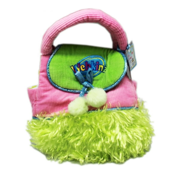 Webkinz Plush Animal Carrier: Pink Carrier - By Ganz
