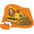 thumbnail image 2 of Crocodile Creek 12-Piece Mini Jigsaw Puzzle - Fun Floor Puzzles for Kids Ages 2-4 and Up - Heavy-Duty Shaped Box for Storage - Go Mister Bear - 12 x 9 inches Finished, 2 of 8