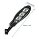 thumbnail image 5 of Inteprter Luz Solar LED de 500 vatios para exteriores, lámpara Solar alimentada por luz solar, resistente al agua, Sensor de movimiento PIR, farola para Iluminación y accesorios sin control remoto Inteprter HA008708-01B, 5 of 6