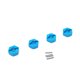 thumbnail image 1 of Adaptadores de Transmisión Hexagonal Zulema Paquete de 4 Cubo de Rueda Azul, 1 of 3