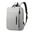 thumbnail image 2 of AnuirheiH Laptop Backpack,Business Travel Anti Theft Backpack for Men with USB Charging Port ,Slim Durable Water Resistant College School Bookbag Computer Bag Fits 15.6 Inch Laptop Notebook, 2 of 7