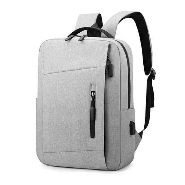 TopLLC Men Backpack 15.6 In USB Charging Laptop Computer Bag Casual Business on Clearance