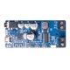 thumbnail image 3 of Tablero Amplificador Reproductor de música estéreo con amplificador de potencia 5.0 compatible con Bluetooth (azul), 3 of 9