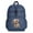 Navy, variant on - PD Moreno's Golden Retriever - Cute School Travel Backpack