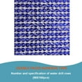 thumbnail image 2 of ziyahi Crystal Rhinestone Ribbon Clothing Accessories Sticker Convenient Using Present Decoration Sheet with Shine Appearance Exquisite dark blue 8double side tape, 2 of 6