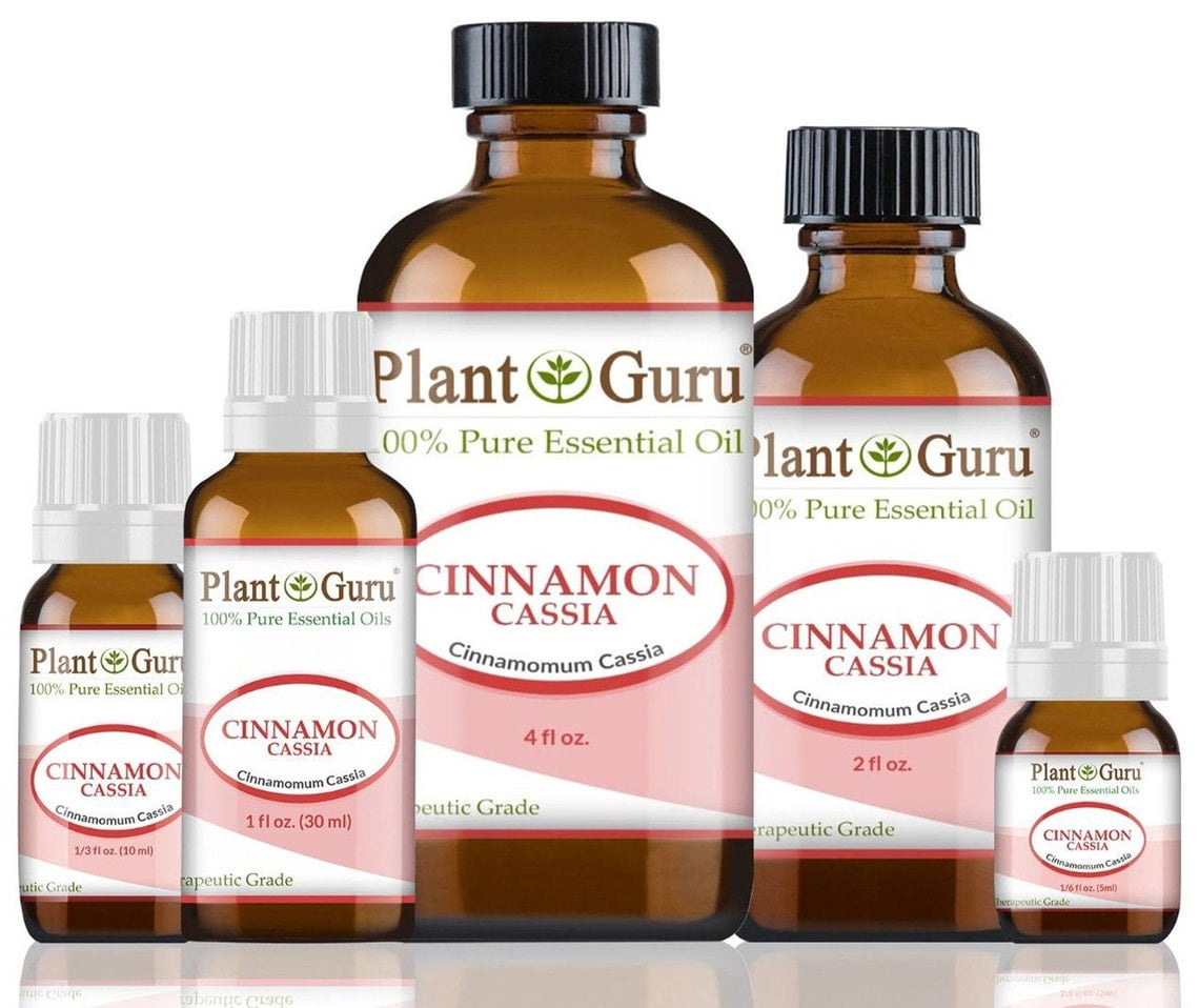 Cinnamon Cassia Essential Oil 4 oz 100% Pure Natural Undiluted Therapeutic Grade.