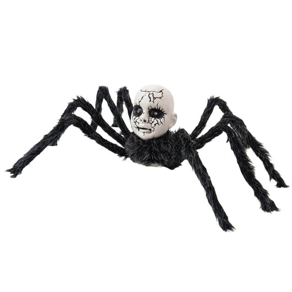 Diceymbol Haunted Walking Doll Halloween Decoration Motion & Sound-Activated with Glowing Eyes, Spooky Screams & Creepy Crawling Movement for Scares