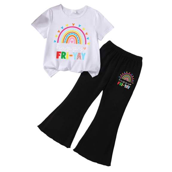 HCNTES 2nd Birthday Shirt Toddler Boy Girl Two Year Old Birthday Outfit Short Sleeve Cotton T Shirt Clothes(A,6-7 Years)