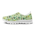 thumbnail image 5 of Psesaysky Green Hats Santa Casual Shoes for Women Slip on Comfortable Walking Shoes for St. Patrick's Day Size 5.5-11.5, 5 of 7