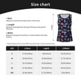 thumbnail image 6 of Lsque Space Dinosaur Printed Workout Tank Tops for Women, Athletic Sports Tank Tops, Compression Sleeveless Dry Fit Shirts,Sleeveless Yoga Shirt-XX-Large, 6 of 9