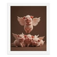 thumbnail image 5 of Paint By Numbers Kit for Adults Beginner - DIY Winged Piglets in Cheerful Group Canvas Painting Kits for Adults, Frameless Paint By Number for Adults for Home Wall Decor 16x20 Inch, 5 of 7