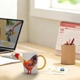 thumbnail image 5 of Homesteed Funny Chicken Coffee Mug with 3D Rooster Head Spout Novelty Farmhouse Kitchen Decor for Easter Holiday Gifts, 5 of 6